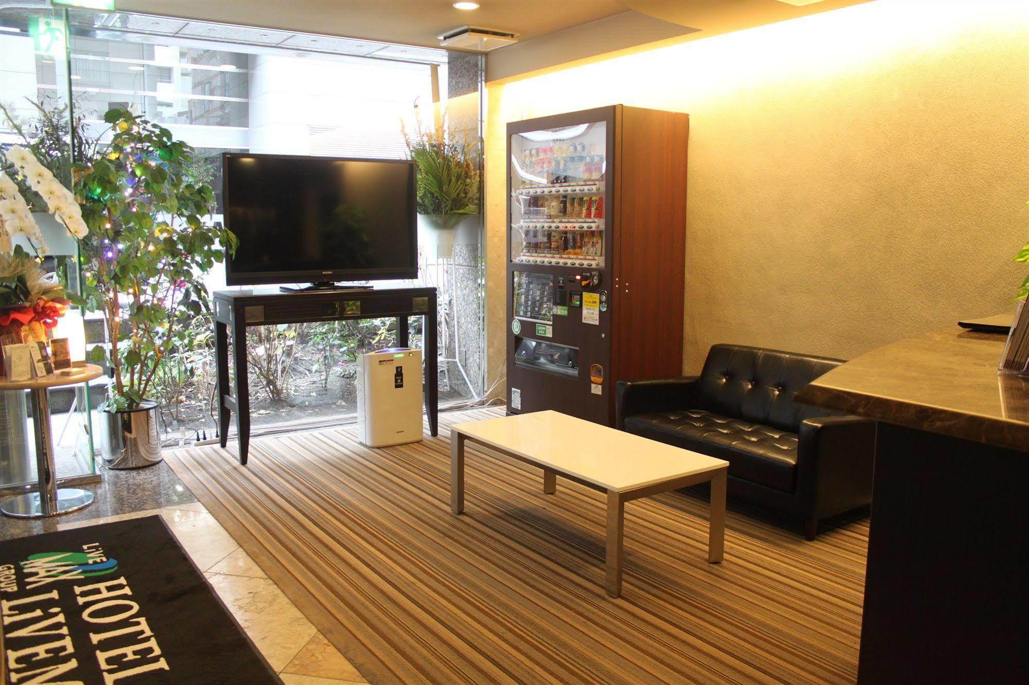 Hotel Livemax Budget Shinbashi Токио Экстерьер фото
